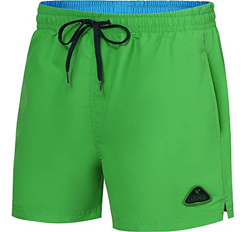 Ladeheid Herren Badehose Badeshorts Schwimmhose Bademode Strandmode LAZA1003 (Limone Azurblau, L) von Ladeheid