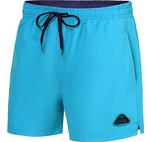 Ladeheid Herren Badehose Badeshorts Schwimmhose Bademode Strandmode LAZA1003 (Azurblau Marineblau, 3XL) von Ladeheid