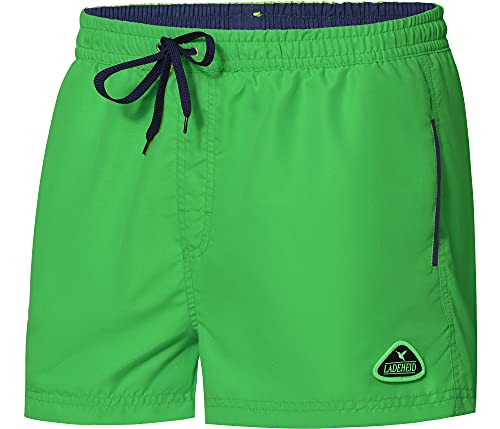 Ladeheid Herren Badehose kurz Schwimmshorts Badeshorts Schwimmhose LAZA1001 (Limone Kobalt, S) von Ladeheid