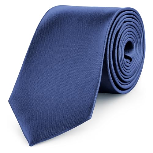 Ladeheid Herren Breite Krawatte KP-8 (150cm x 8cm, Marineblau16) von Ladeheid