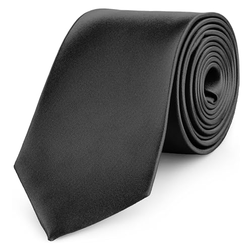 Ladeheid Herren Breite Krawatte KP-8 (150cm x 8cm, Schwarz13) von Ladeheid