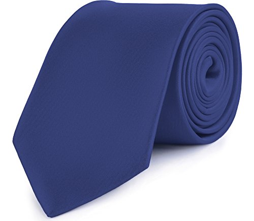 Ladeheid Herren Breite Krawatte KP-8 (150cm x 8cm, Marineblau) von Ladeheid