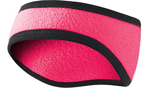 Ladeheid Herren Damen Fleece Stirnband Ohrenwärmer LA-204(Rosa,One Size) von Ladeheid