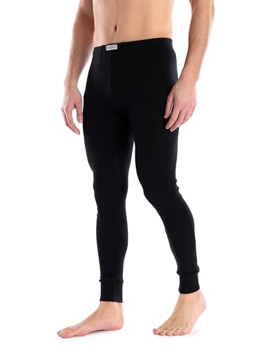 Ladeheid Herren Lange Unterhose LA40-247 (Schwarz, L) von Ladeheid