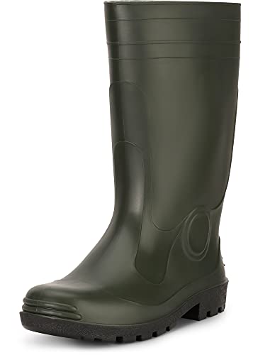 Ladeheid Herren PVC Gummistiefel LA-974 (Grün, 40 EU) von Ladeheid