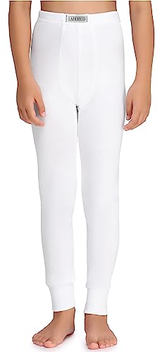 Ladeheid Jungen Lange Unterhose LA40-248 (Weiß, 116) von Ladeheid