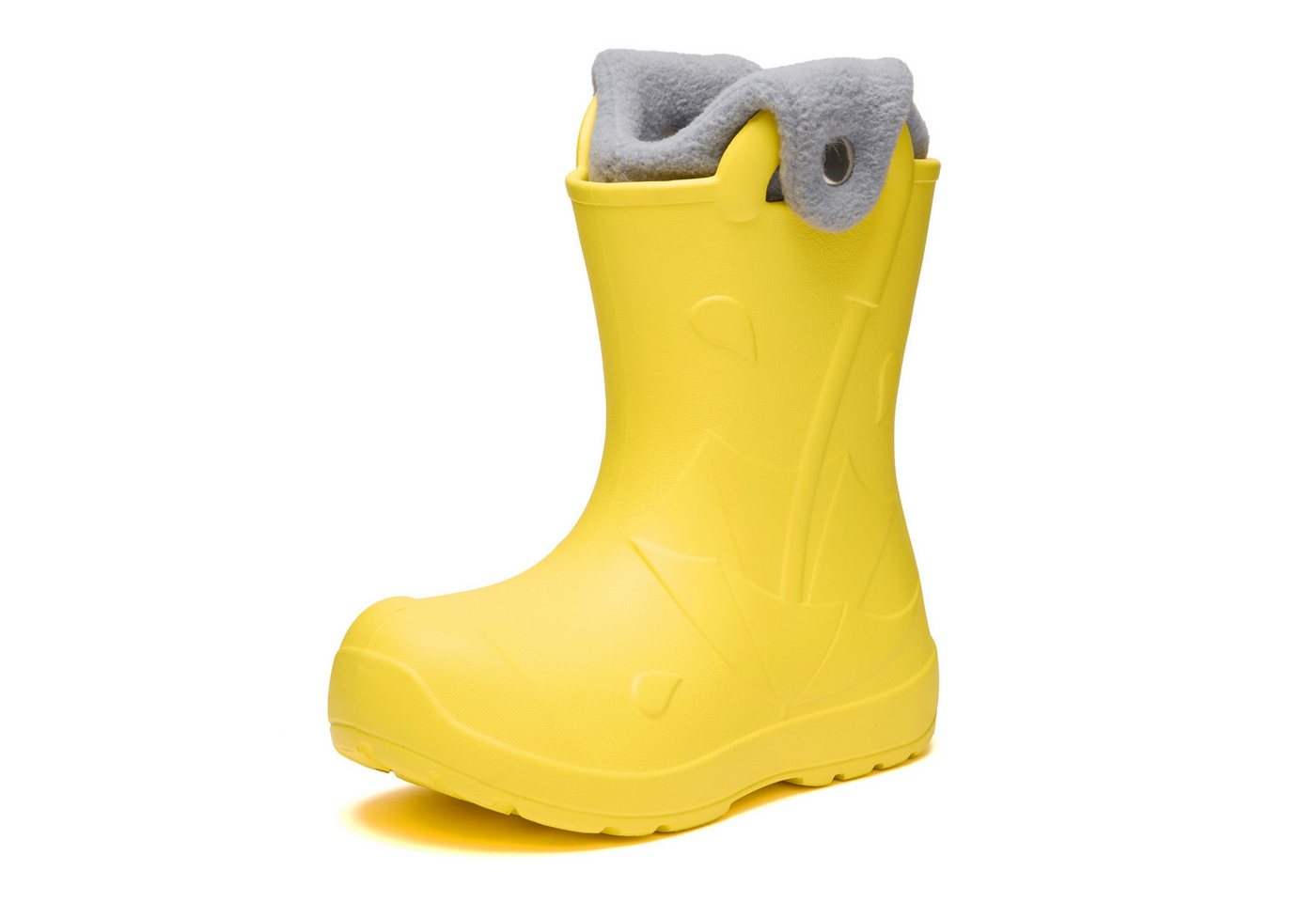 Ladeheid Kinder Federleichte Gummistiefel Thermo mit Fütterung CA-SplashButton Gummistiefel von Ladeheid