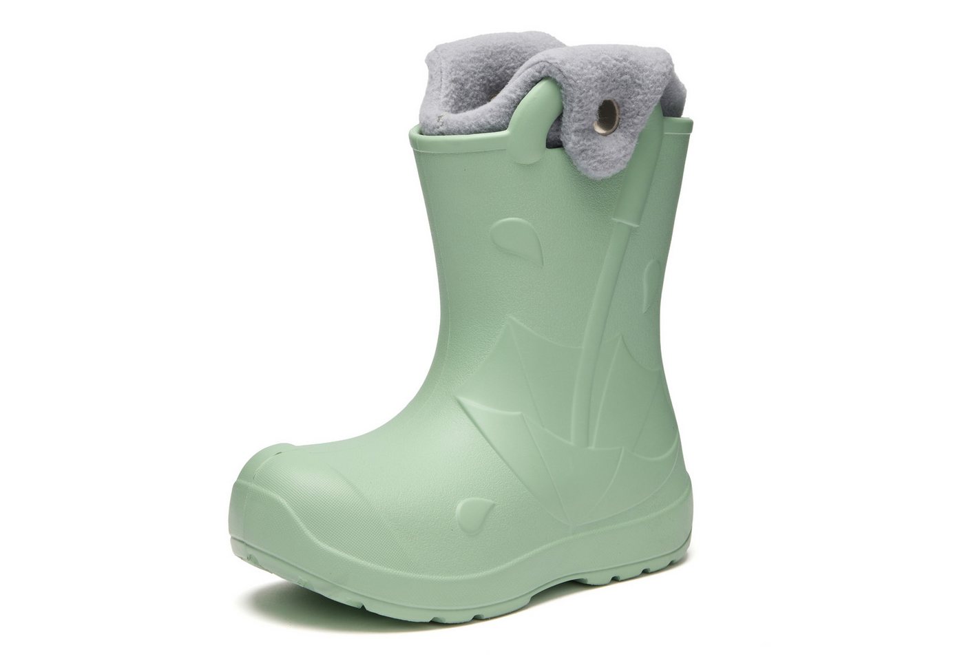 Ladeheid Kinder Federleichte Gummistiefel Thermo mit Fütterung CA-SplashButton Gummistiefel von Ladeheid