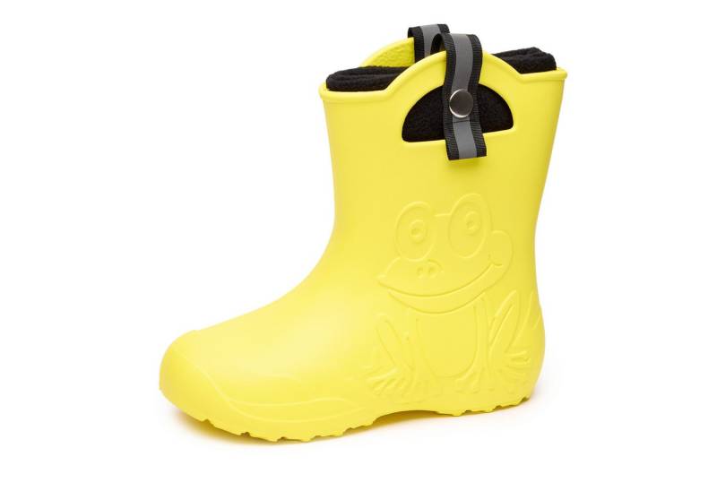 Ladeheid Kinder Federleichte Gummistiefel Thermo mit Fütterung LA-CA-Frog245 Gummistiefel von Ladeheid
