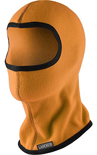 Ladeheid Kinder Jugend Mädchen Microfleece Sturmhaube Skimaske LA-203(Orange,One Size) von Ladeheid