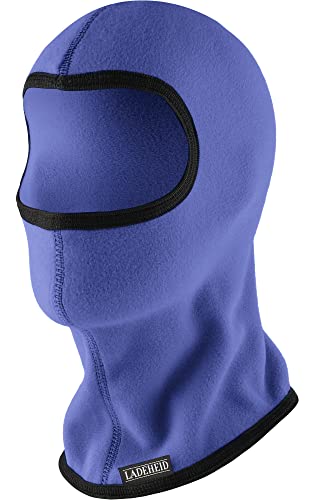 Ladeheid Kinder Jugend Mädchen Microfleece Sturmhaube Skimaske LA-203 (Kornblume, One Size) von Ladeheid