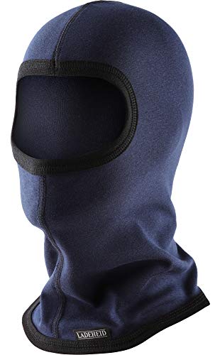 Ladeheid Sturmhaube Kinder Skimaske Balaclava Kinder, Thermoaktive, Ideal für Skihelm, Atmungsaktive, Universelle Größe, für Mädchen und Jungen LA-142 (Dunkelblau) von Ladeheid