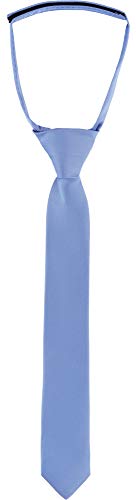 Ladeheid Kinder Jungen Krawatte KJ (31cm x 4cm, Indigo) von Ladeheid