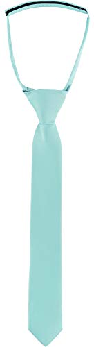 Ladeheid Kinder Jungen Krawatte KJ (31cm x 4cm, Minze) von Ladeheid