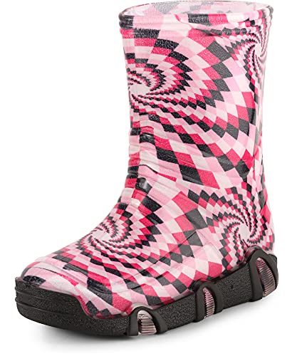 Ladeheid Kinder Mädchen Jungen Gummistiefel SwkBW2020 (Muster-54, 33/34 EU) von Ladeheid