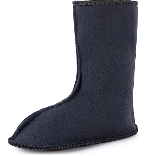 Ladeheid Kinder Mädchen Jungen Wärmende Stiefelsocken Innenschuh für Gummistiefel LA-CA-10 LA-CA-11 (Graphite, 24/25 EU) von Ladeheid