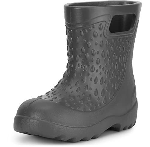 Ladeheid Kinder Mädchen Jungen leichte Eva Gummistiefel Regenstiefel LADW006 (Graphite 9490, 30/31 EU) von Ladeheid