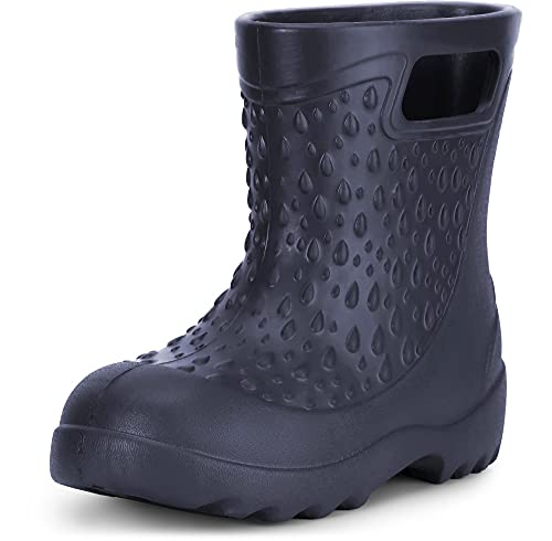 Ladeheid Kinder Mädchen Jungen leichte Eva Gummistiefel Regenstiefel LADW006 (Marineblau 9482, 26/27 EU) von Ladeheid