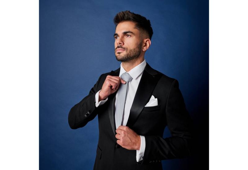 Ladeheid Krawatte Klassische Herren matt Vielfältige Farben TMM-8 150cmx8cm (1-St) von Ladeheid