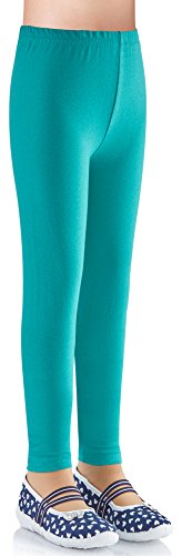 Ladeheid Mädchen Leggings aus Baumwolle LAMA03 (Minze6, 104-110) von Ladeheid