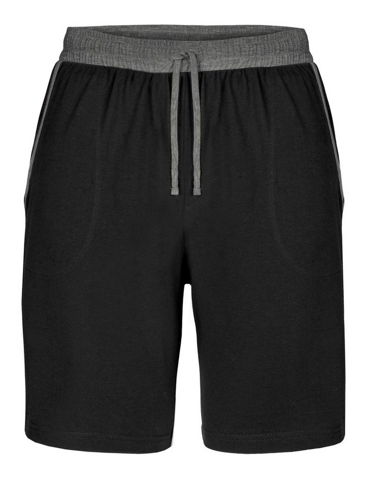 Ladeheid Pyjamashorts Herren Schlafanzughose kurz Herren Kurz Hose Taschen Shorts LA40-253 (1-tlg) elastischer Bund von Ladeheid