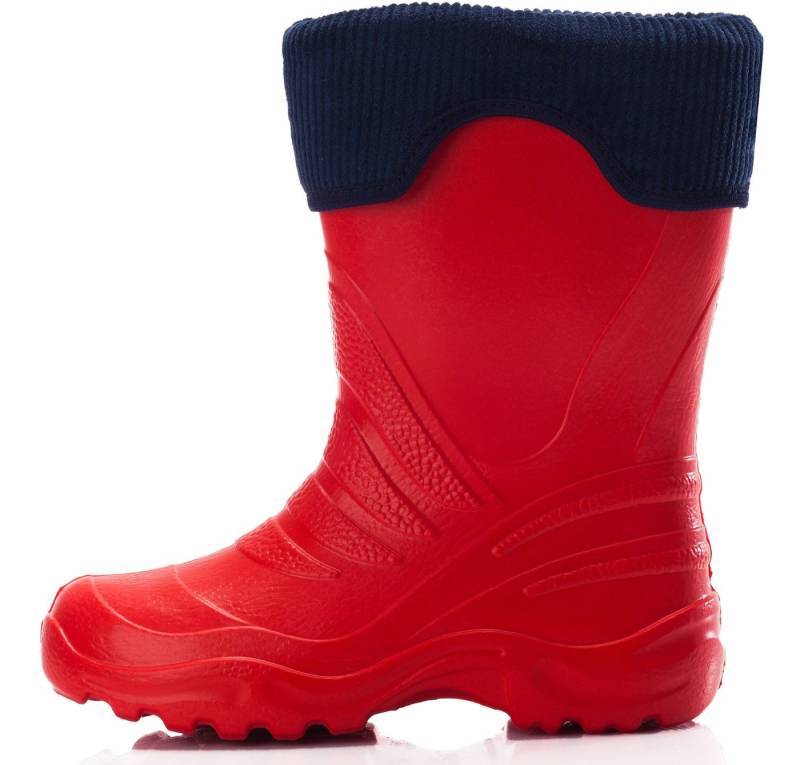 Ladeheid Regenstiefel in verschiedenen Farben LA-861 Gummistiefel Kinder gefüttert und federleicht von Ladeheid