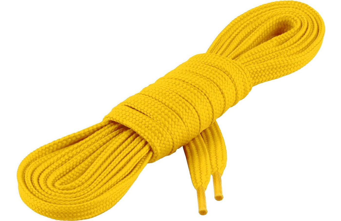 Ladeheid Schnürsenkel Qualitäts-Schnürsenkel LAKO1001, Flachsenkel für Arbeitsschuhen und Sportschuhen aus 100% Polyester, # ca. 7 mm Breit, 18 Farben, 60-200 cm Länge von Ladeheid