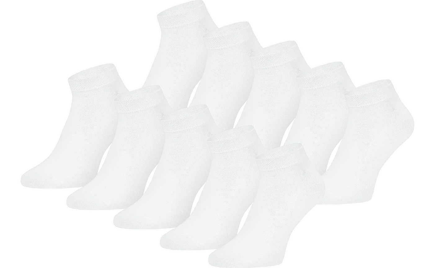 Ladeheid Socken Damen und Herren 5er 10er Pack Sneaker Socken AT004 von Ladeheid