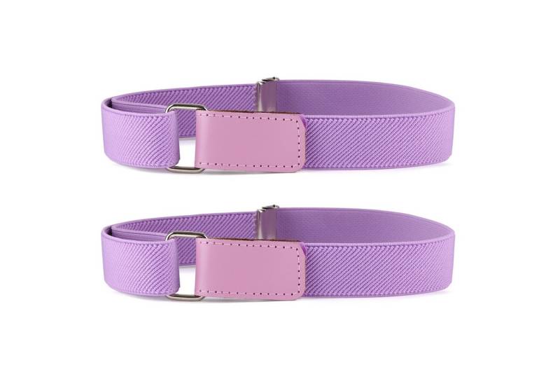 Ladeheid Stoffgürtel 2x Elastischer Kinder Gürtel Elastik-Gürtel 1-6 Jahre 34-65 cm P15-2B (Set, 2-St., 2 Stück) von Ladeheid