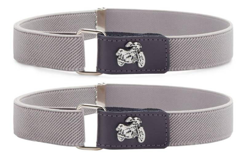 Ladeheid Stoffgürtel Jungen Gürtel Elastik-Gürtel 1-6 Jahre 34-65 cm P15S (2-St) von Ladeheid