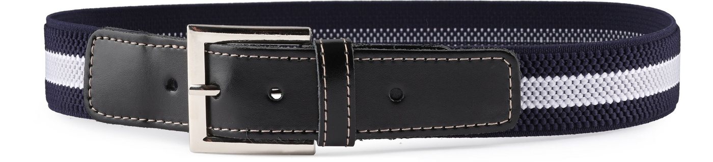 Ladeheid Stoffgürtel Kinder Gürtel Elastik-Gürtel 5-14 Jahre bis 85 cm P23 (1-St) von Ladeheid