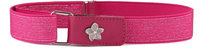 Ladeheid Stoffgürtel Mädchen Gürtel Elastik-Gürtel 1-6 Jahre 34-65 cm P15G (1-St) von Ladeheid