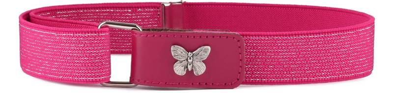 Ladeheid Stoffgürtel Mädchen Gürtel Elastik-Gürtel 1-6 Jahre 34-65 cm P15G (1-St) von Ladeheid