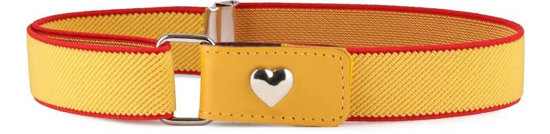 Ladeheid Stoffgürtel Mädchen Gürtel Elastik-Gürtel 1-6 Jahre 34-65 cm P15G (1-St) von Ladeheid