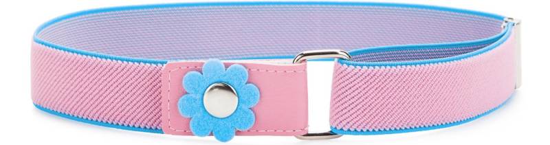 Ladeheid Stoffgürtel Mädchen Gürtel Elastik-Gürtel 1-6 Jahre 34-65 cm P15K (1-St) von Ladeheid