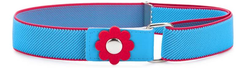 Ladeheid Stoffgürtel Mädchen Gürtel Elastik-Gürtel 1-6 Jahre 34-65 cm P15K (1-St) von Ladeheid