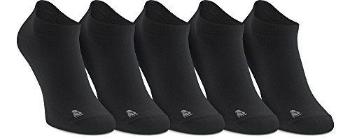 Ladeheid Unisex 5 Pack Sneaker Socken LASS0001 (Schwarz, 36-37) von Ladeheid