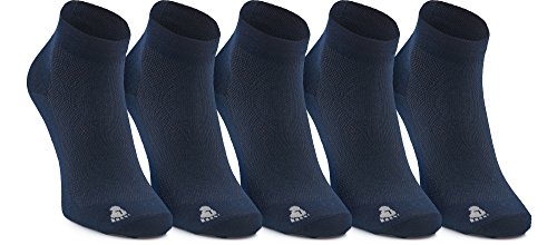 Ladeheid Unisex 5 Pack Socken aus Baumwolle LASS0002 (Navy, 41-43) von Ladeheid