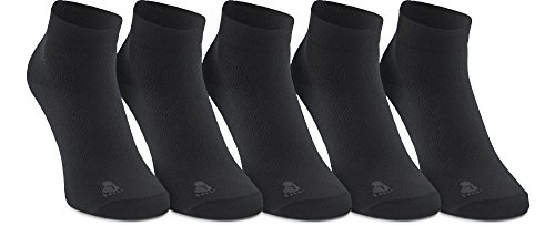 Ladeheid Unisex 5 Pack Socken aus Baumwolle LASS0002 (Schwarz, 38-40) von Ladeheid