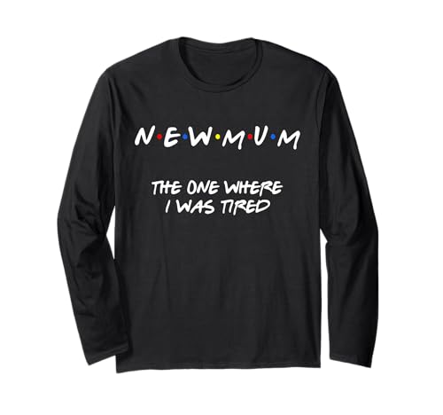 Friends New Mom Shirt First Mothers Day 2022 Damen Herren Langarmshirt Friends New Mom Shirt First Mothers Day 2022 Damen Herren Langarmshirt von Ladies Friends Happy Mothers Day New Mom Good Tee