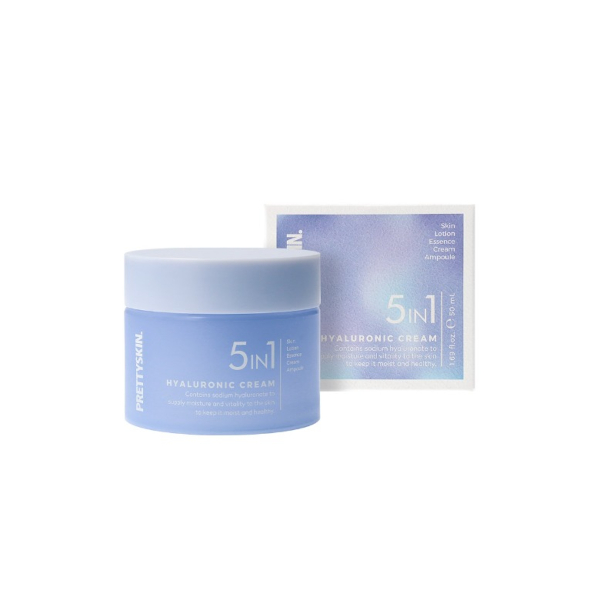PRETTYSKIN - 5In1 Hyaluronic Cream - 50ml von PRETTYSKIN