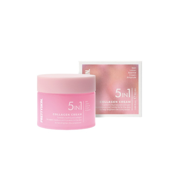 PRETTYSKIN - 5In1 Collagen Cream - 50ml von PRETTYSKIN