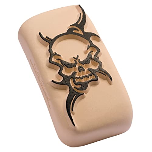 LaDot Temporäre Tattoos – Riesenschädel und viele weitere Designs | Sicher einfach anzubringen und ein Spaß für Kinder und Erwachsene von Ladot