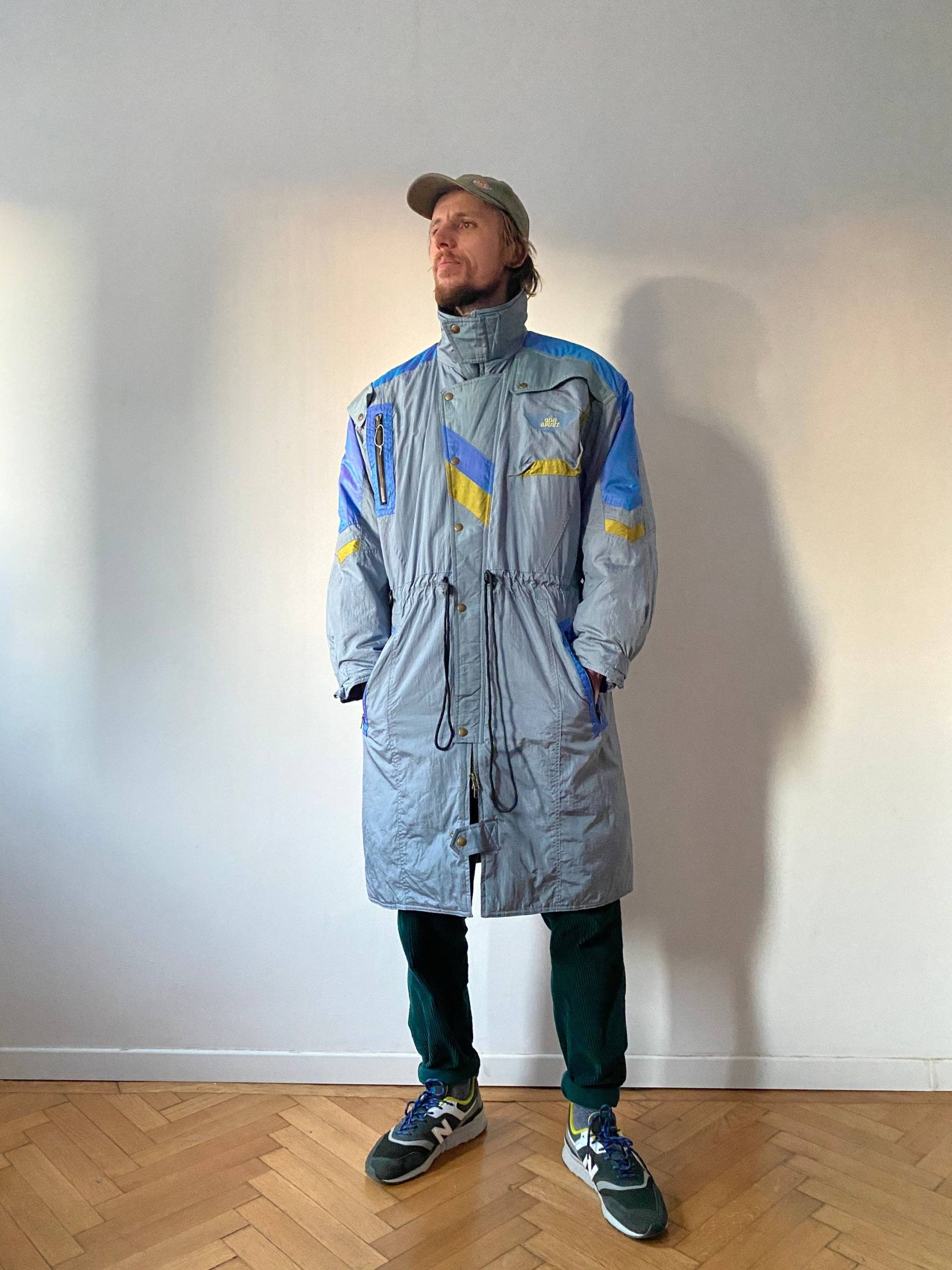 Vintage Jacke "Spirit" | Parka 1990Er Jahre Herren Winterjacke Größe Oversized M/L von LadsOnWheels