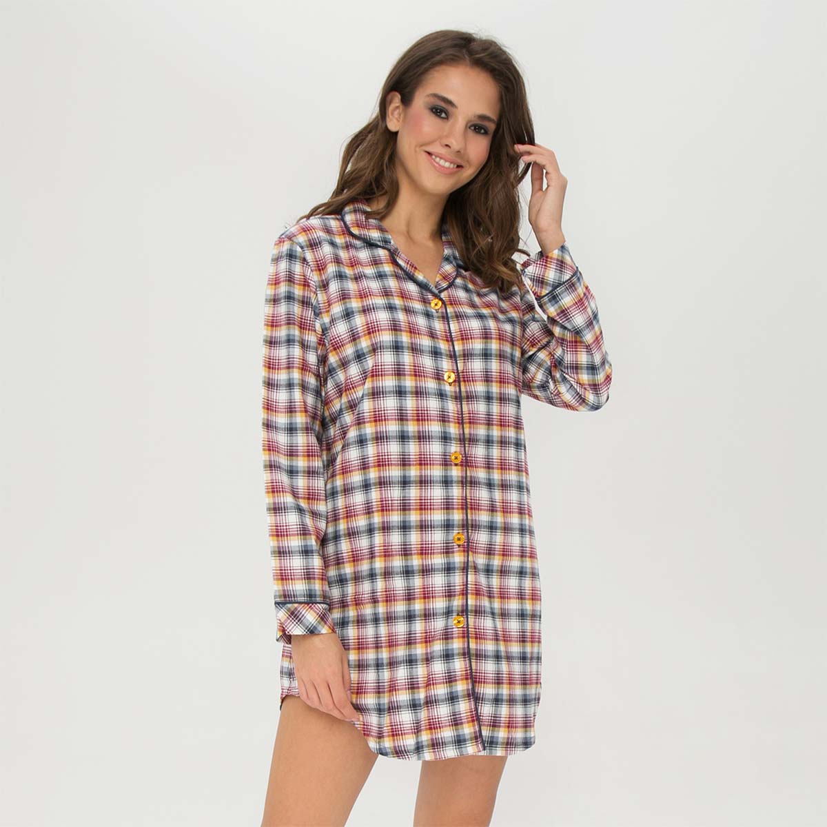 LADY AVENUE Nachthemd 83-1060 318, Größe: XL, Damen von Lady Avenue