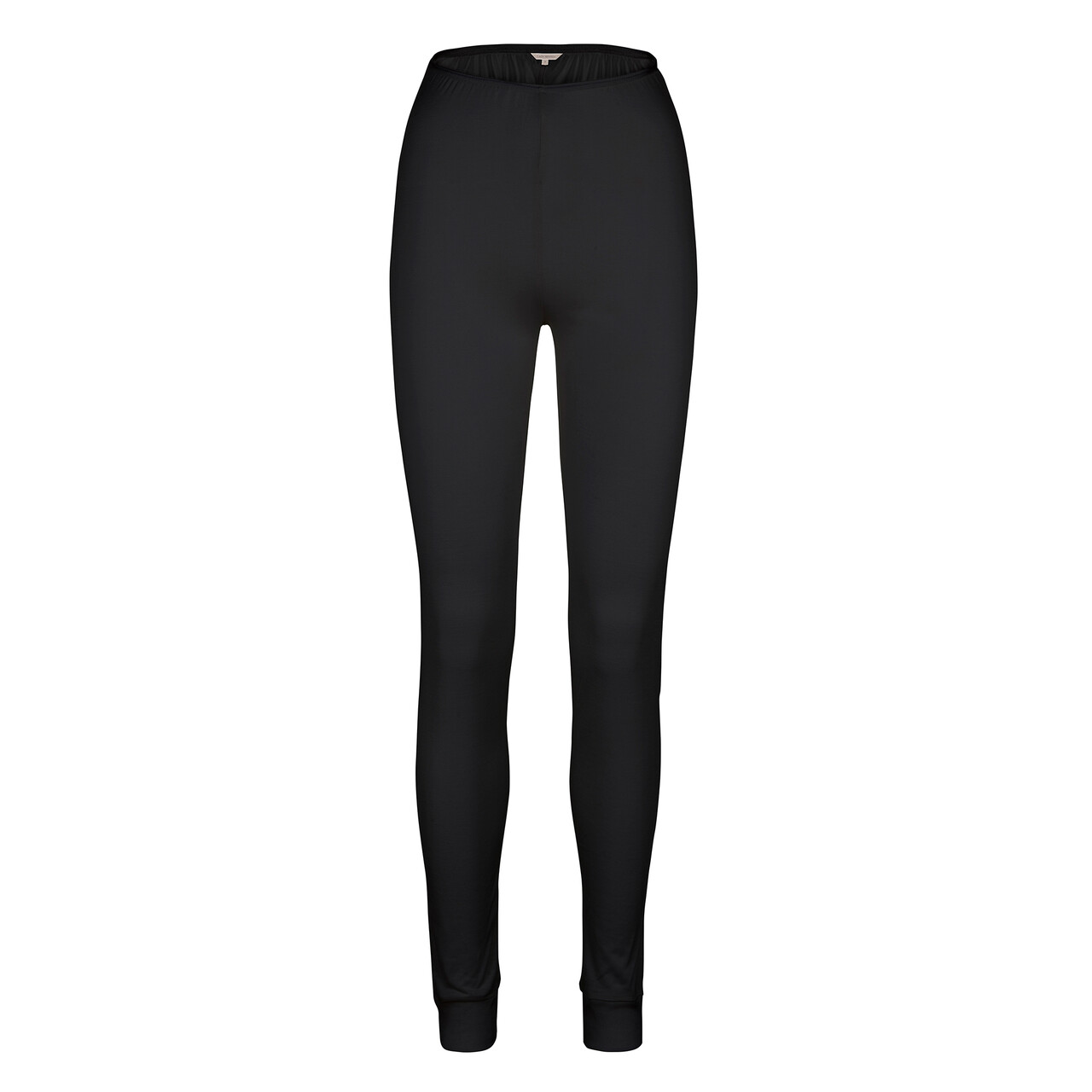 Lady Avenue Silk Jersey Leggings, Farbe: Schwarz, Größe: L, Damen von Lady Avenue