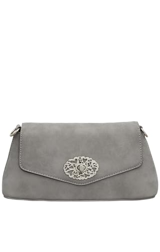 Lady Edelweiss Damen Handtasche 17200 grau Onesize von Lady Edelweiss