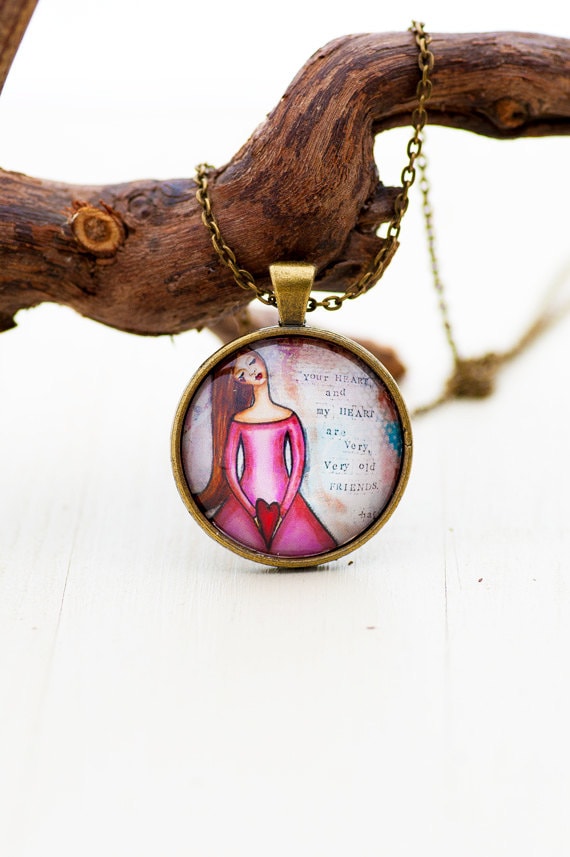 Alte Freunde Zitat Halskette - Inspirierende Schmuck Beste Freundin Geschenkideen Seele Mate Geschenk Foto Halsketten Für Frauen Alte Freunde Zitat Halskette - Inspirierende Schmuck Beste Freundin Geschenkideen Seele Mate Geschenk Foto Halsketten Für Frauen von LadyArtTalk