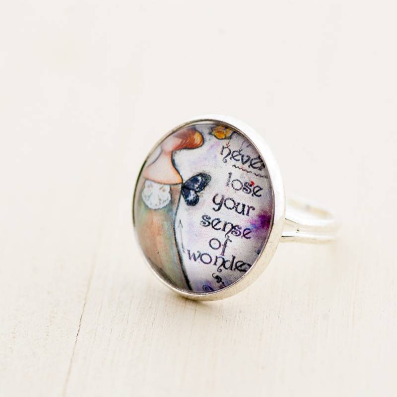 Frage Mich, Inspirierende Ring - Skurrilen Schmuck Verstellbarer Positive Affirmation Für Frauen Inspirierend Angebot Frage Mich, Inspirierende Ring - Skurrilen Schmuck Verstellbarer Positive Affirmation Für Frauen Inspirierend Angebot von LadyArtTalk