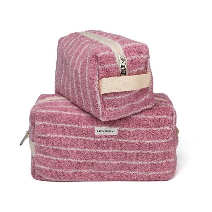 Personalisierte Frottee-Make-Up-Tasche Wasserdichte Handtuch-Kulturtasche von LadyJaneMade